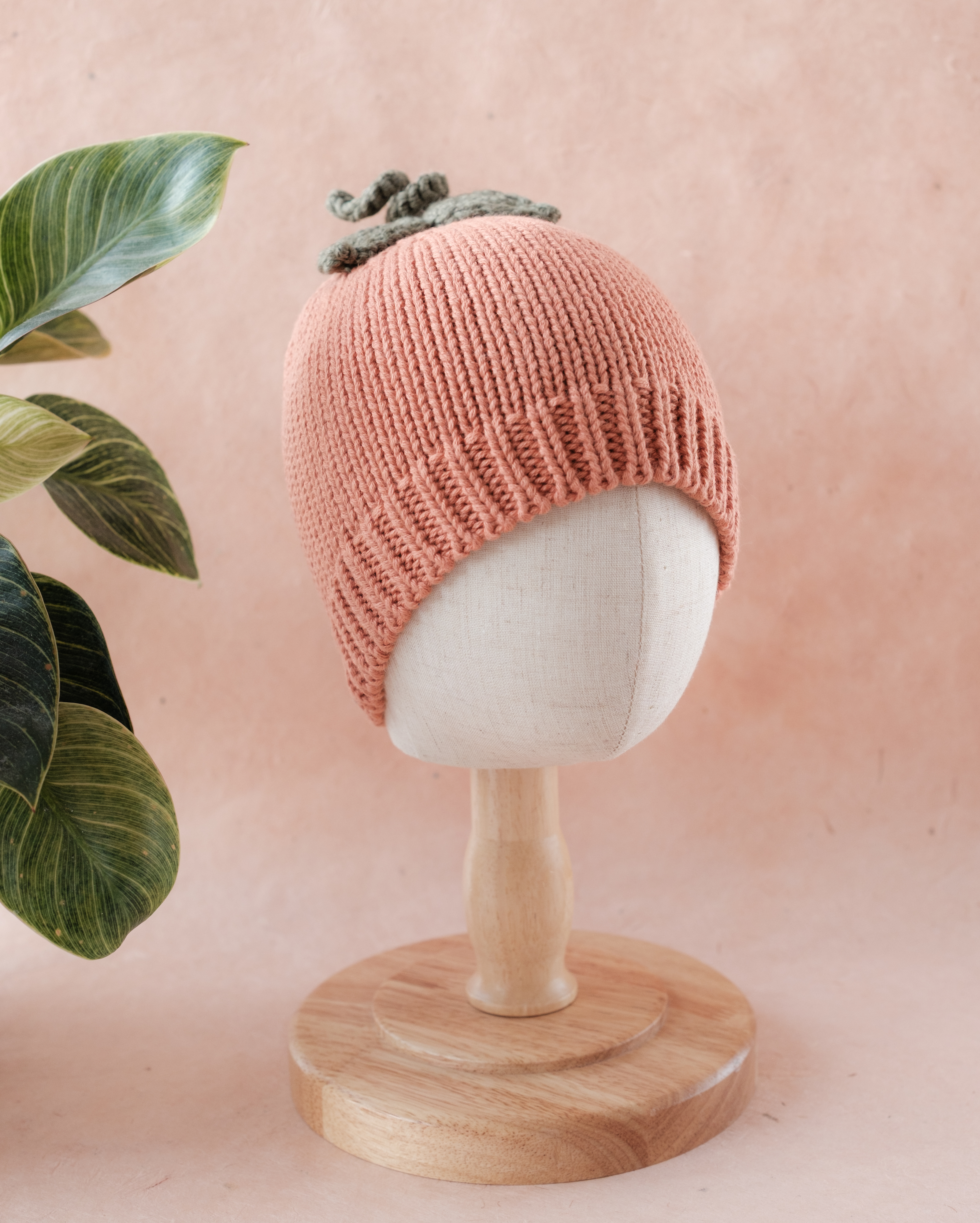 Pumpkin beanie product shot